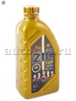 Масло моторное 0/30 TOP ZIC 1л. синт. API SL /кор.12шт./ (10009100/081122/3142877, Корея, Республика)