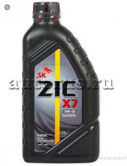 Масло моторное 5/40 X7 ZIC 1л. синт. API SP /кор.12шт./ (10009100/100624/3082807/1     , Корея, Республика)