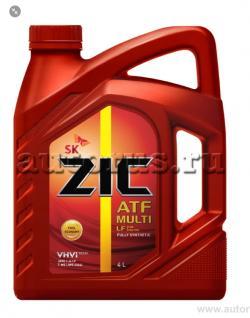 Масло трансмиссионное ATF MULTI LF ZIC 4л. синт. /кор.4шт./ 162665 (10009100/031123/5024924, Корея, Республика)
