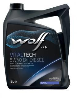 Масло моторное Wolf Oil VITALTECH B4 DIESEL 5W-40 5 л 1042635