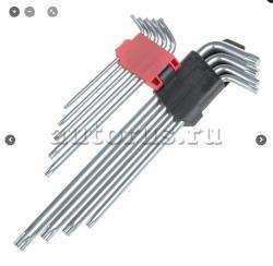 Набор имбусовых ключей Torx 9пр длинные ARNEZI R1061031