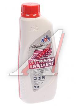 Антифриз Z40. КОНЦЕНТРАТ, красный 1кг AGA312Z  /кор.10шт/