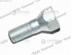 Болт колеса ВАЗ 2101, 2102, 2103, 2104, 2105, 2106, 2107 (М12*1.25*27) ключ 19, 0-0-2101-3101040-0- (Россия)