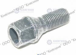 Болт колеса ВАЗ-2108-15 (М12*1.25*23) ключ 17 (высокий бурт), 2108--3101040-10- (БелЗАН (АвтоНормаль) ОАО г. Белебей)