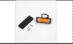 Проблесковый маячок 10W COB 12-24V Amber
