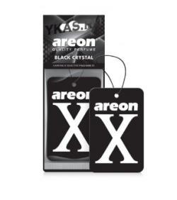Ароматизатор на зеркало Areon Refreshment X-Version Black Crystal черный кристалл