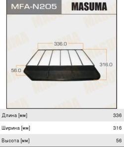 Фильтр воздушный NISSAN Patrol (Y62) (10-) MASUMA