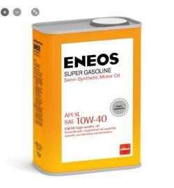 Масло ENEOS Super Gasoline SL 10W40 моторное полусинтетическое 0,94 л