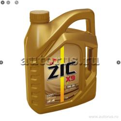 Масло ZIC X9 LS 5W30 моторное синтетическое 4 л