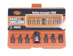 Набор бит Torx  7 пр. Т20-50 L=30 мм АвтоДело