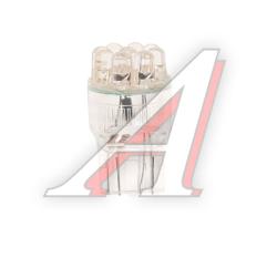 Лампа светодиодная 24V W21W W3x16d бесцокольная 9 светодиодов Yellow MEGAPOWER  20381Y-24