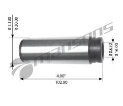 Палец MAN MERCEDES колодки тормозной (30х102мм) MANSONS  M5321