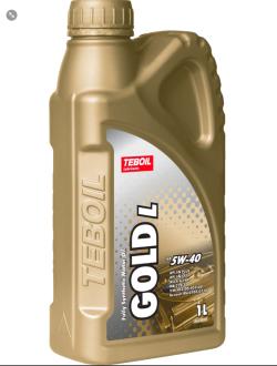Масло моторное TEBOIL Gold L 5W-40 синтетическое 1 л 3475040