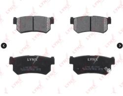 Колодки задние SSANG YOUNG Action/Kyron 05->/Rexton 02-> LYNXauto BD-7000