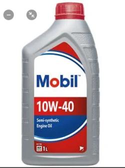 Масло моторное MOBIL 10W-40 полусинтетическое 1 л 155097