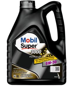 Масло моторное Mobil 5W-30 3000 Super F-FE синтетическое  4л / 5W30