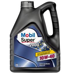 Масло моторное Mobil 10W-40 2000 Super п/синтетическое   4л / 10W40