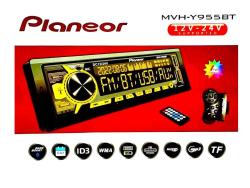 Автомагнитола Planeor MVH-Y955BT Bluetooth 12-24D 1DIN