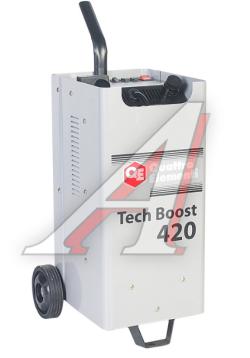 Устройство пуско-зарядное 12-24V/60-750Ач/390А передвижное QUATTRO ELEMENTI  TECH BOOST 420