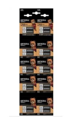 Батарейка LR06 Opticell (AA-пальчиковые) 2 шт. отрывной