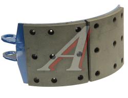 Колодки тормозные КАМАЗ-6520 (короткая накладка) (1шт.) АККОР  166520-3501090-01