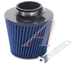 Фильтр воздушный PRO SPORT TORNADO синий карбон хром d=70  RS-03569