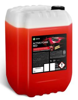 Автошампунь для б/мойки Grass Active Foam Red красная активная пена 23 кг