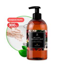 Мыло-крем жидкое Grass Milana Spring Bloom парфюмированное с дозатором  0,3л