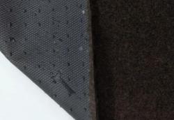 Ковролин на термопластичной резине PLE ворс 3мм резина 1,5мм ЧЕРНЫЙ ширина 1,5м (отрез Б)