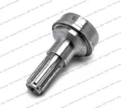 Шлицевой вал ГАЗель (конец кардана, под опору d=30мм, под трубу 71мм), 330202--2202020-- (PRAVT Россия)