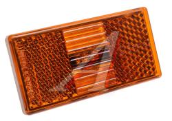 Фонарь габаритный оранжевый 12/24V (разъем овальный) светодиодный АВТОСФЕРА  50.3731-008