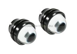 Ходовые огни Круглые Fish eye 10W 12-24V W /к-т 2шт/ (20179)