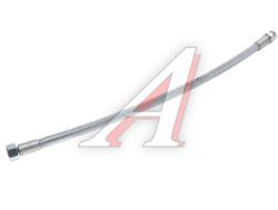 Шланг тормозной КАМАЗ-ЕВРО-2 компрессора (гайка-штуцер М22xМ22) L=605мм в металлической оплетке ТМК  6520-3506060-14