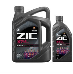 Масло моторное 5/30 ZIC X7 LS 1л.+4л. синт. API SN
