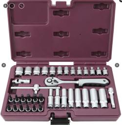 Набор инструмента 1/4DR, 38 предметов THORVIK TS038