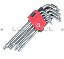 Набор имбусовых ключей Torx 9пр ARNEZI R1061030