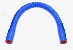 Патрубок силиконовый гофрированный Стандарт L 600, d 038