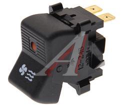 Выключатель клавиша КАМАЗ отопителя (с лампочкой) РАДИОДЕТАЛЬ