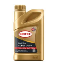 Жидкость тормозная Sintec супер Dot-4 455 мл Новая