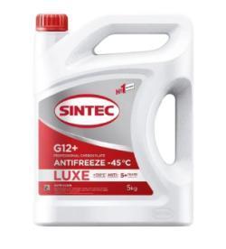 Антифриз Sintec Luxe красный G12+ (-45)  5 кг