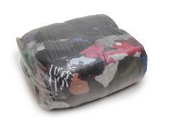 Ветошь коттон цветной  мешок 10 кг