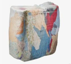 Ветошь трикотажная цветная  мешок 10 кг