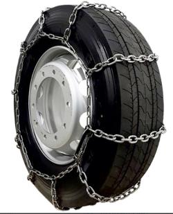 Цепь противоскольжения усиленная d=6/5мм R17.5 215/75 МАЗ-4370 (тип лесенка) 2шт. ЛИМ