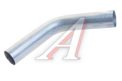 Труба-вставка выхлопной системы (внешн.d=55мм,изгиб 60 град.,L=350мм.) изогнутая TRANSMASTER