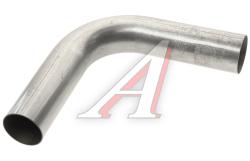 Труба-вставка выхлопной системы (внешн.d=60мм,изгиб 90 град.,L=350мм.) изогнутая TRANSMASTER