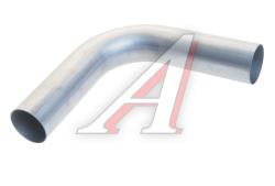 Труба-вставка выхлопной системы (внешн.d=63.5мм,изгиб 90 град.,L=350мм.) изогнутая TRANSMASTER