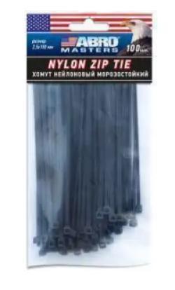 Хомут нейлоновый морозостойкий 3,6 х 370 мм 100 шт.  Abro