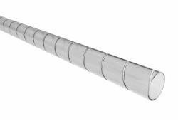 Кабельный спиральный бандаж REXANT, диаметр 15 мм, длина 2 м (SWB-15), прозрачный REXANT 077015