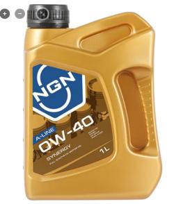 Масло моторное синтетика NGN SYNERGY A-LINE 0W-40 1 л.