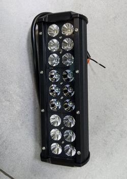 Балка Allroad LB-54 Чипы Osram черный рефлектор.